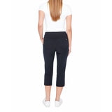 S.C. & CO Pantalones Capri para Dama Negro Extra Grande S.C. & CO Pantalones Capri para Dama Negro Extra Grande