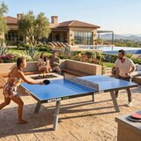 Kettler Mesa De Ping Pong Fija Para Exteriores Eden Azul