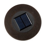 Mullally, Pilares de Luz Led con Paneles Solares, 3 Piezas