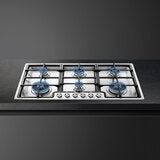 Smeg Combo de Parrilla de 6 Quemadores de Gas + Campana de 90cm Smeg Combo de Parrilla de 6 Quemadores de Gas + Campana de 90cm