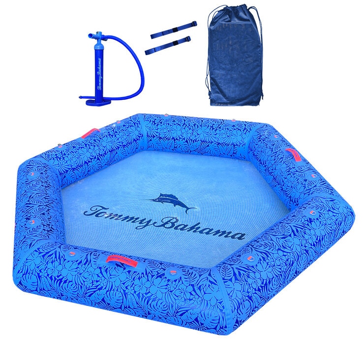 Tommy Bahama Hamaca Flotante Inflable de 8' Tommy Bahama Hamaca Flotante Inflable de 8'