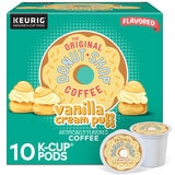 Keurig, The Original Donut Shop Coffee Vanilla Cream, 60 cápsulas K-Cup