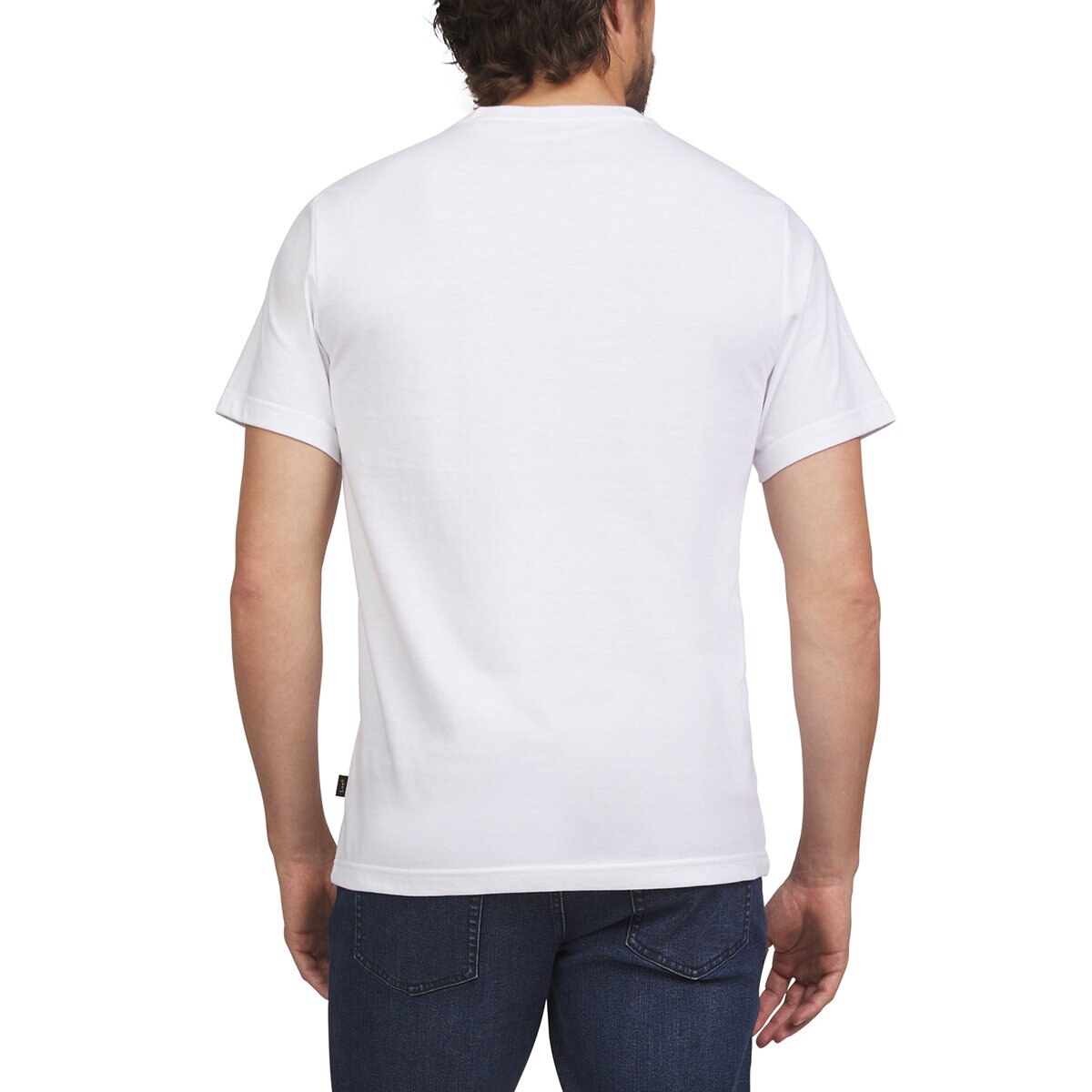 Lee Playera para Caballero Blanco Grande