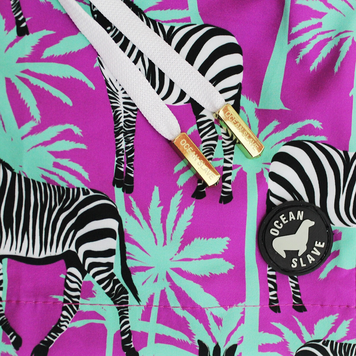 Ocean Slave, Traje de Baño Modelo Zebras, para Caballero en Varias Tallas