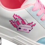 Minecraft, Tenis Color Blanco-Rosa para NIña, Varias Tallas