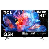 TCL Pantalla 43" QLED 4K Google TV 43Q5K TCL Pantalla 43" QLED 4K Google TV 43Q5K