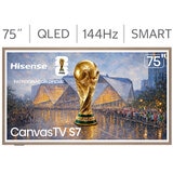 Hisense Pantalla 75" QLED 4K Canvas Google TV Hisense Pantalla 75" QLED 4K Canvas Google TV