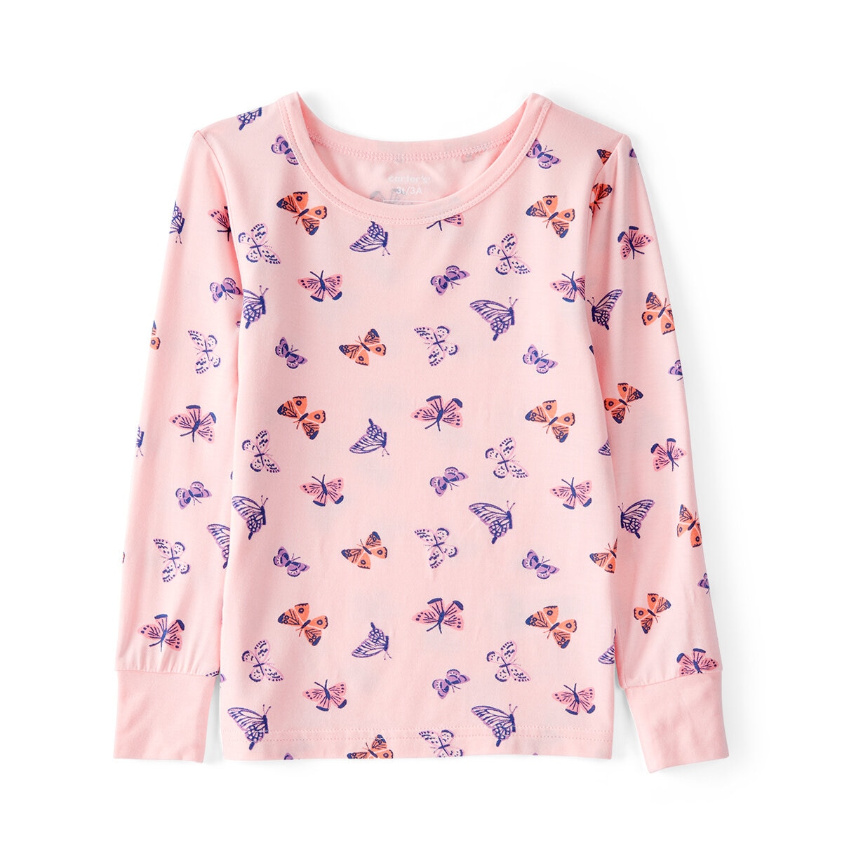 Carter's Pijama de 3 Piezas Para Niños y Niñas Mariposas 4 Años