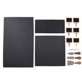 Birdrock Home Juego de Pizarras para Servir, 13 piezas