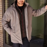 Weatherproof Chamarra para Caballero Gris Grande