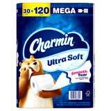 Charmin Papel Higiénico Ultra Soft 30 Mega Rollos