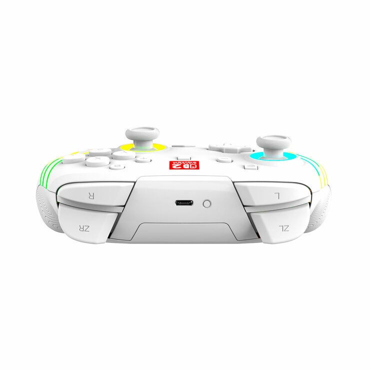 Turtle Beach Control Inalámbrico RGB para NS2 Afteglow Wave Blanco Turtle Beach Control Inalámbrico RGB para NS2 Afteglow Wave Blanco