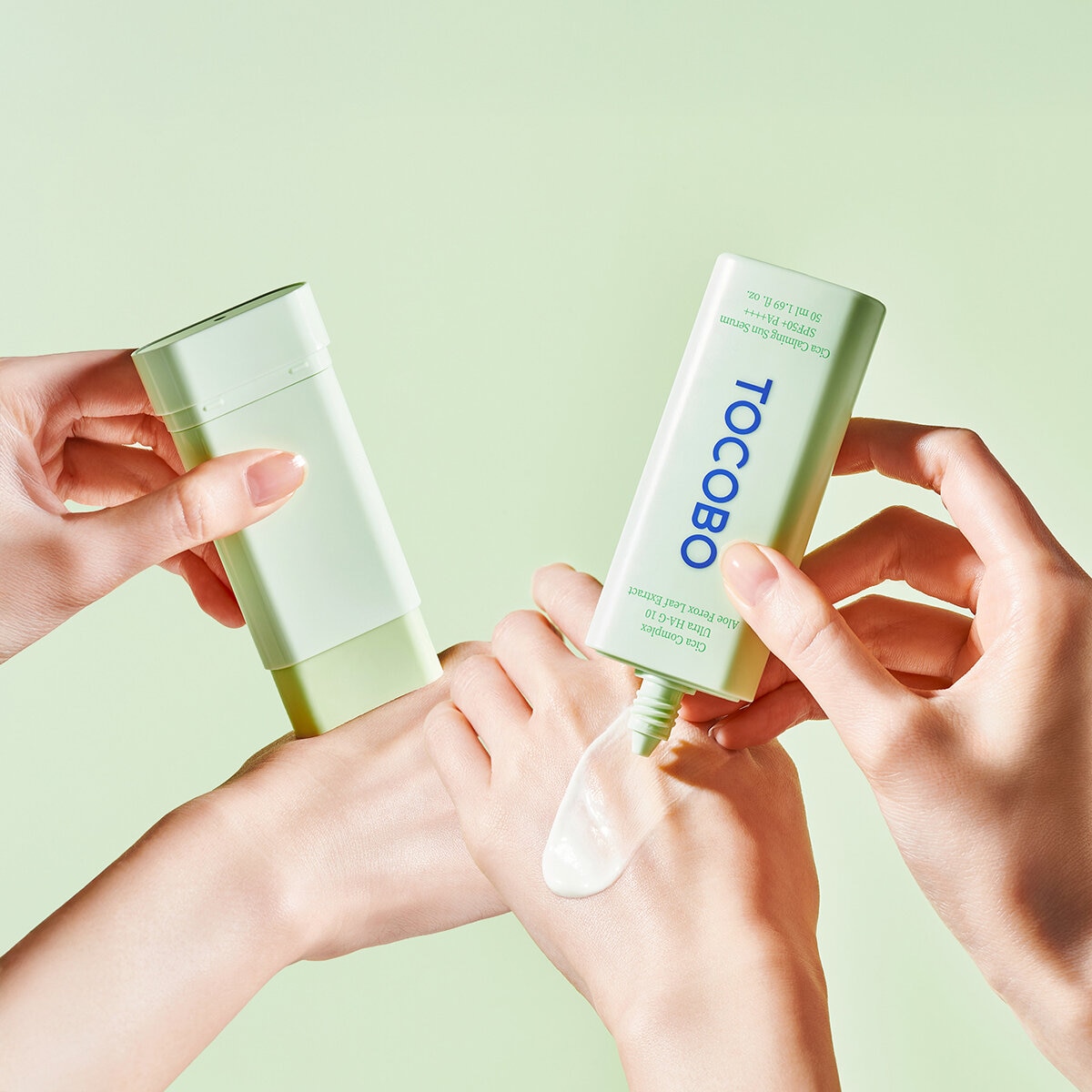 Tocobo Cica Cooling Protector Solar, Set de 2 pzas