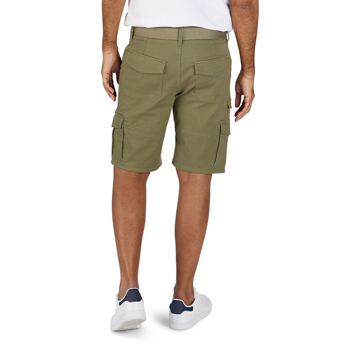 Weatherproof Vintage, Shorts Tipo Cargo con Cinturón para Caballero