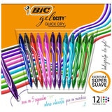 Bic, Bolígrafos Tinta Gel 12 Piezas, Fashion