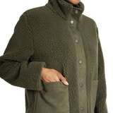 Bearpaw Chamarra para Dama Verde Grande
