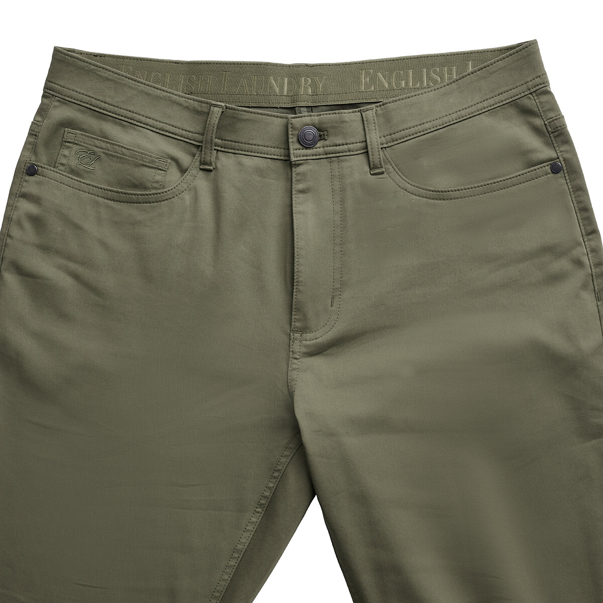 English Laundry Pantalones para Caballero Verde 32 x 29