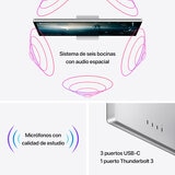 Apple Studio Display 27" Vidrio estándar - Base con inclinación ajustable