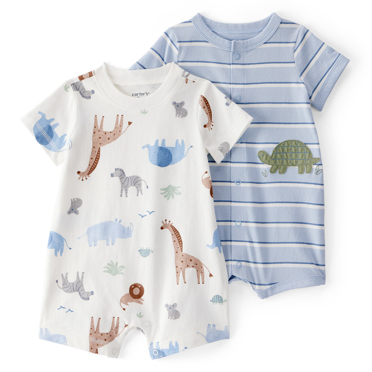 Carter's Pañalero 2 Piezas para Bebés Azul 6 Meses