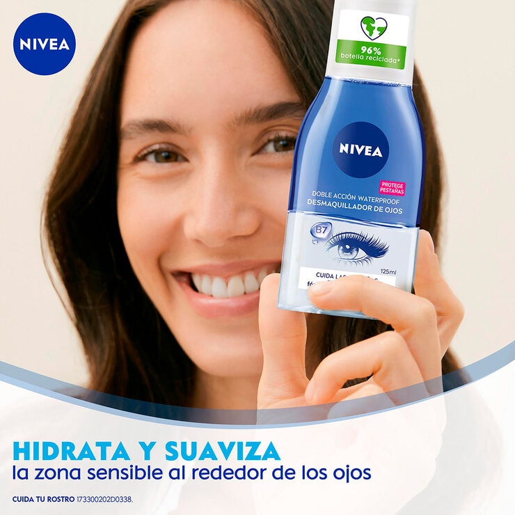 Nivea Desmaquillante Bifásico 4 pzas de 125 ml c/u