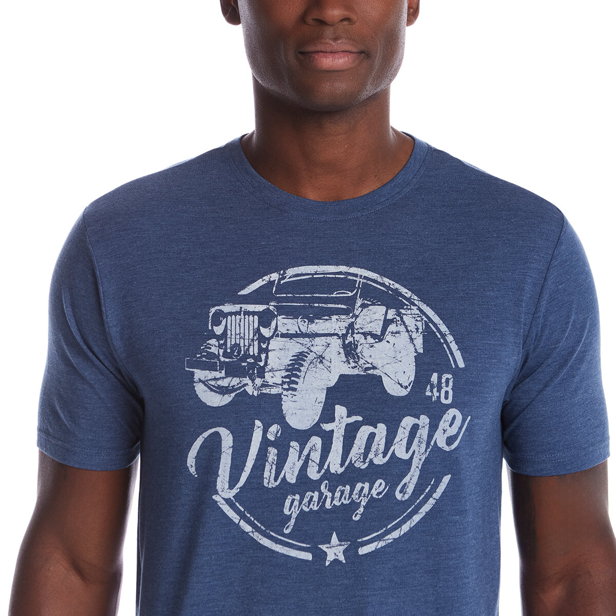 Weatherproof Vintage Playera para Caballero Azul Chica