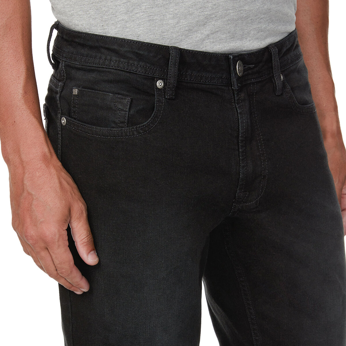 Buffalo David Bitton Jeans para Caballero Negro 36 x 30
