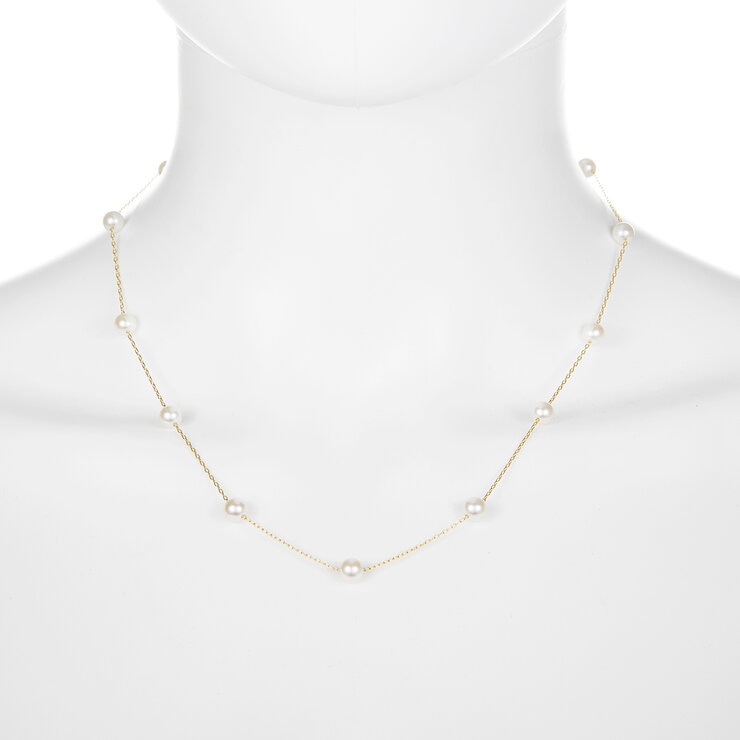 Collar de Perla Akoya, 45.72cm