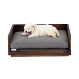 Maypet, Cama de Madera Tamaño Chico para Perro