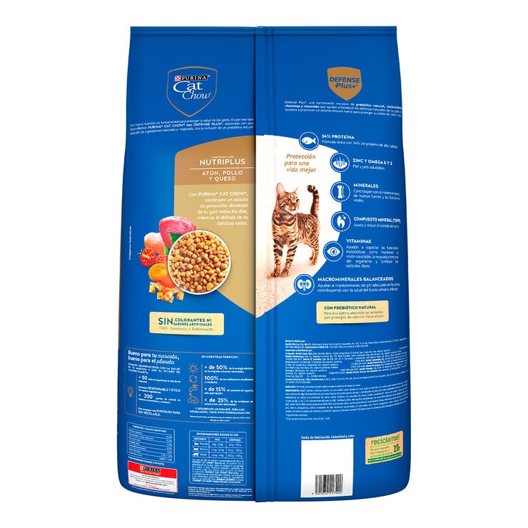 Cat Chow Alimento para Gato 9 kg