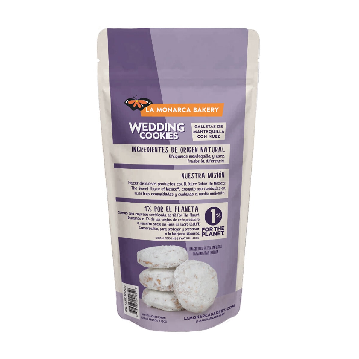 La Monarca Bakery Galletas Espolvoreadas 453g