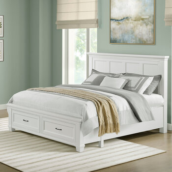 Universal Broadmoore, Rose, Cama King Size con Espacio de Almacenamiento