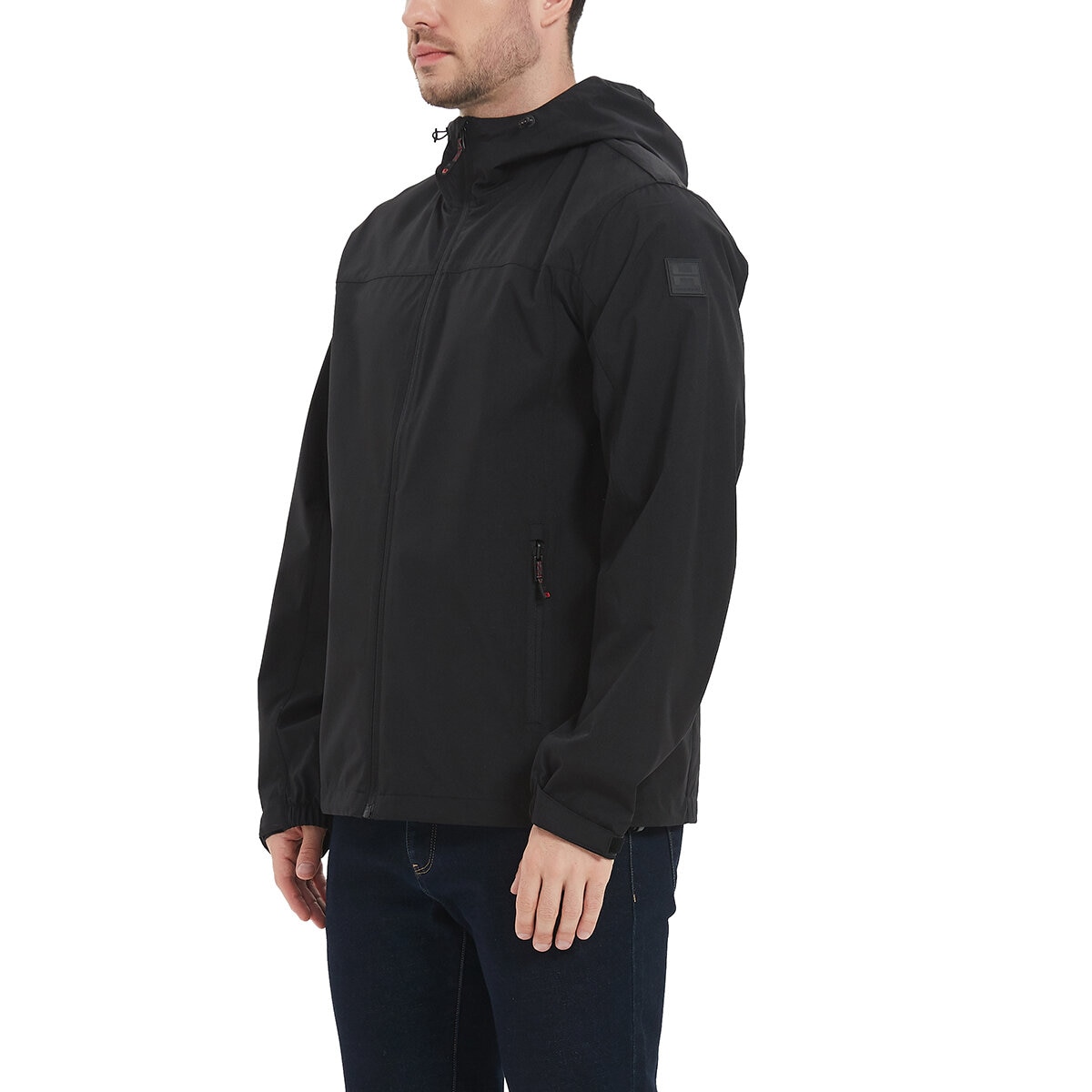 Hawke & Co Chamarra para Caballero Negro Grande