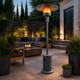 Fire sense, Calentador de Gas para Exterior Color Gris Fire sense, Calentador de Gas para Exterior Color Gris