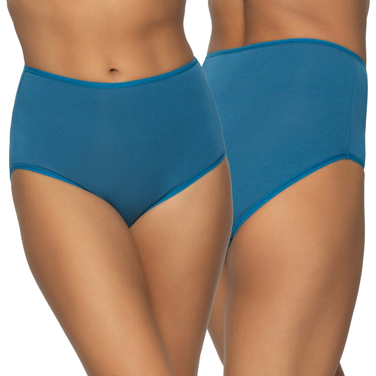 Black Bow Ropa interior para Dama 6 piezas Azul Extra Grande