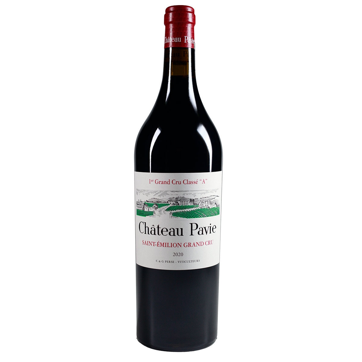 Vino Tinto Chateau Pavie 6/750 ml Gift Case