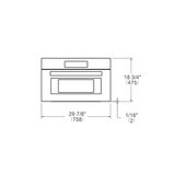 Bertazzoni Horno de Velocidad por Convección 30" - con microondas