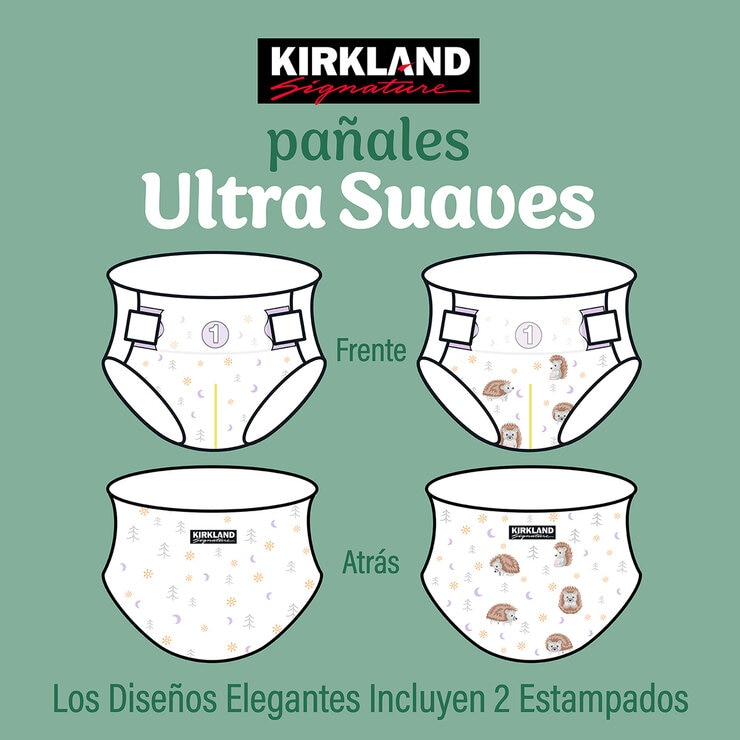 Kirkland Signature Pañales Etapa 1 Unisex 160 pzas Kirkland Signature Pañales Etapa 1 Unisex 160 pzas