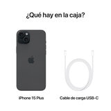 Apple iPhone 15 Plus 128GB Negro 