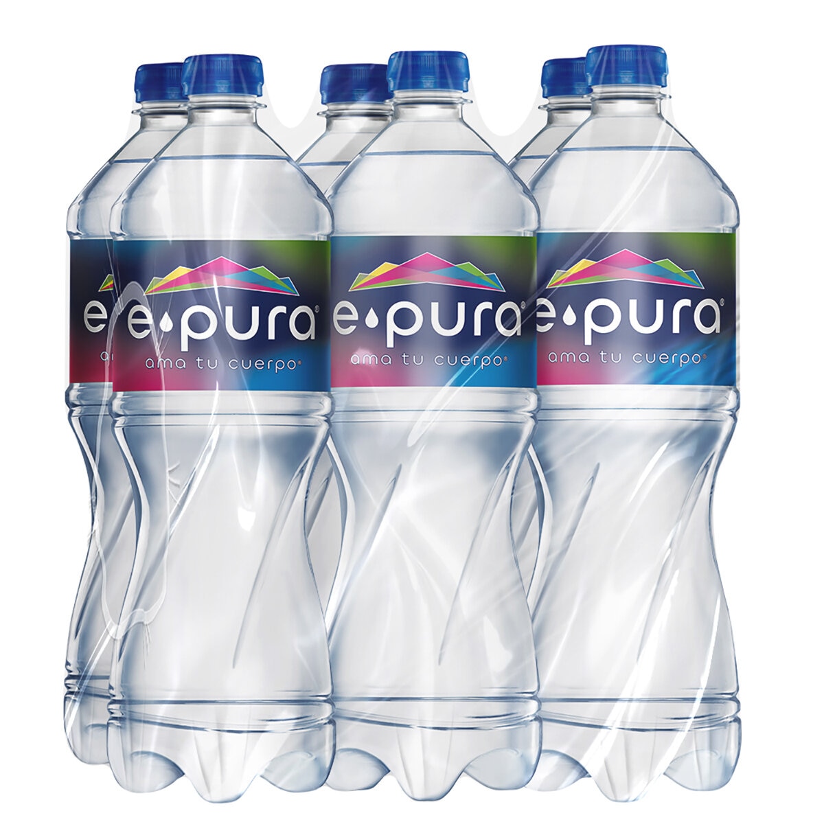 Epura Agua Purificada sin Sodio 6 pzas de 1 l