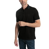 Kenneth Cole Polo para Caballero Negro Mediana