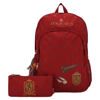 W Capsule Mochila Juvenil Con Lapicera de Harry Potter