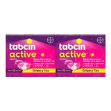 Tabcin Active 2 Cajas con 12 Cápsulas c/u