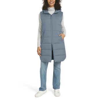 Eddie Bauer Chaleco largo acolchado para Dama Varias Tallas y Colores Eddie Bauer Chaleco largo acolchado para Dama Varias Tallas y Colores