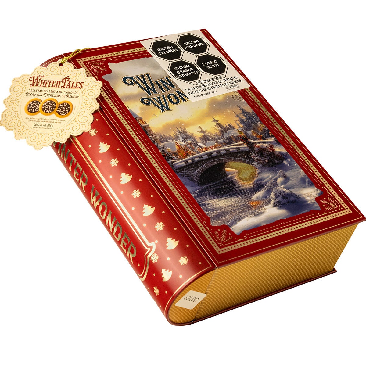 Royal Dutchies Galletas Rellenas de Cacao con Estrellas de Azúcar 696 g Royal Dutchies Galletas Rellenas de Cacao con Estrellas de Azúcar 696 g