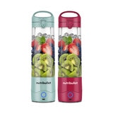 Nutribullet Licuadora Portátil 2 piezas, azul y rosa