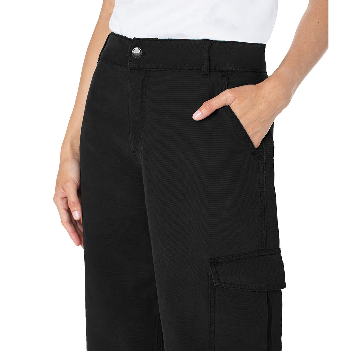 Well Worn Pantalones para Dama negro 6