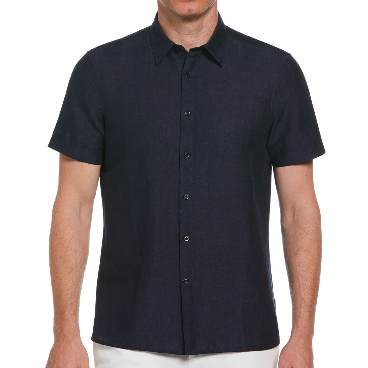 Perry Ellis Camisa para Caballero Azul Extra Grande
