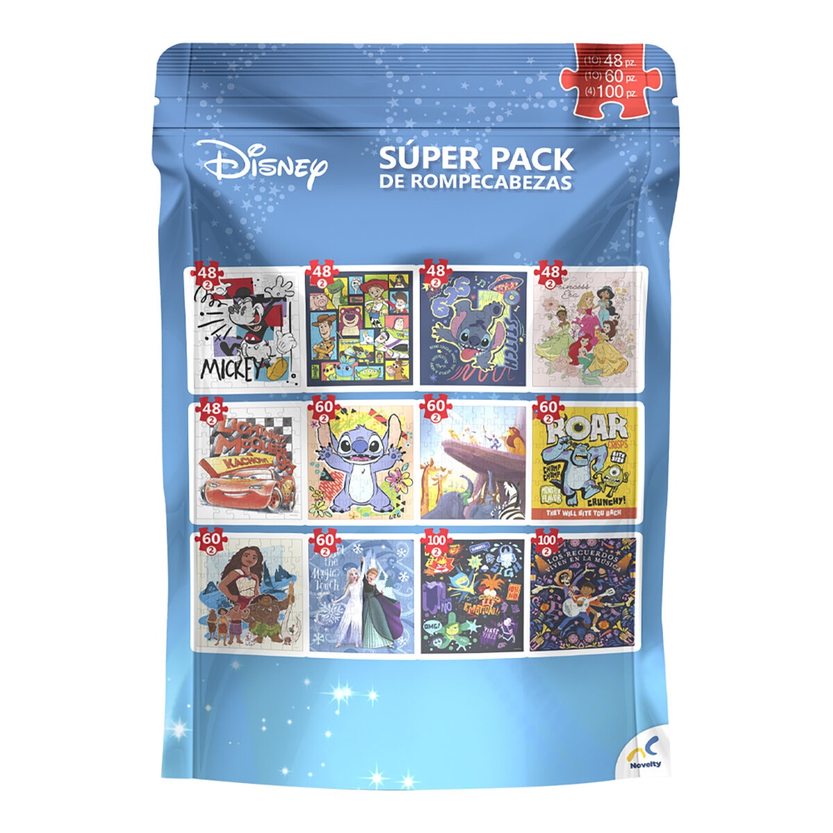 Super Pack de Rompecabezas - Disney Super Pack de Rompecabezas - Disney