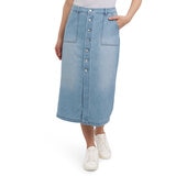 Wrangler Falda de Mezclilla para Dama Azul 4