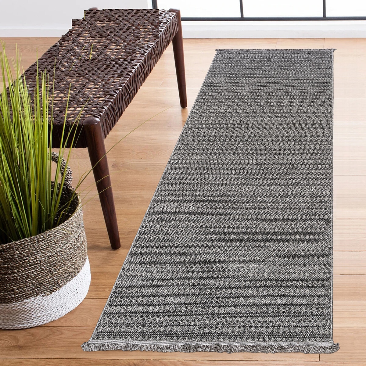 Serenity, Tapete Decorativo 79 cm x 229 cm, Yura Charcoal